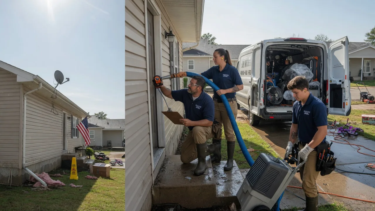 Ceiling Water Damage Restoration in Avon, IN near me